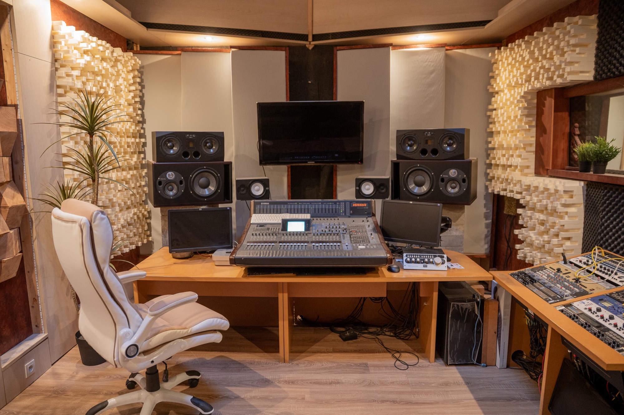 La salle de contrôle de Soundsitive